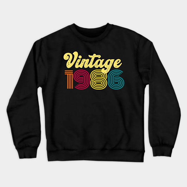 Vintage 1986 Crewneck Sweatshirt by hatem